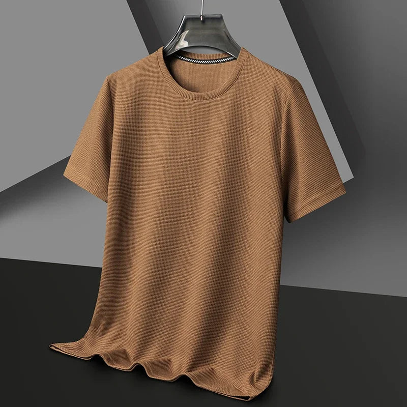 Men’s Summer Waffle Knit T-Shirt
