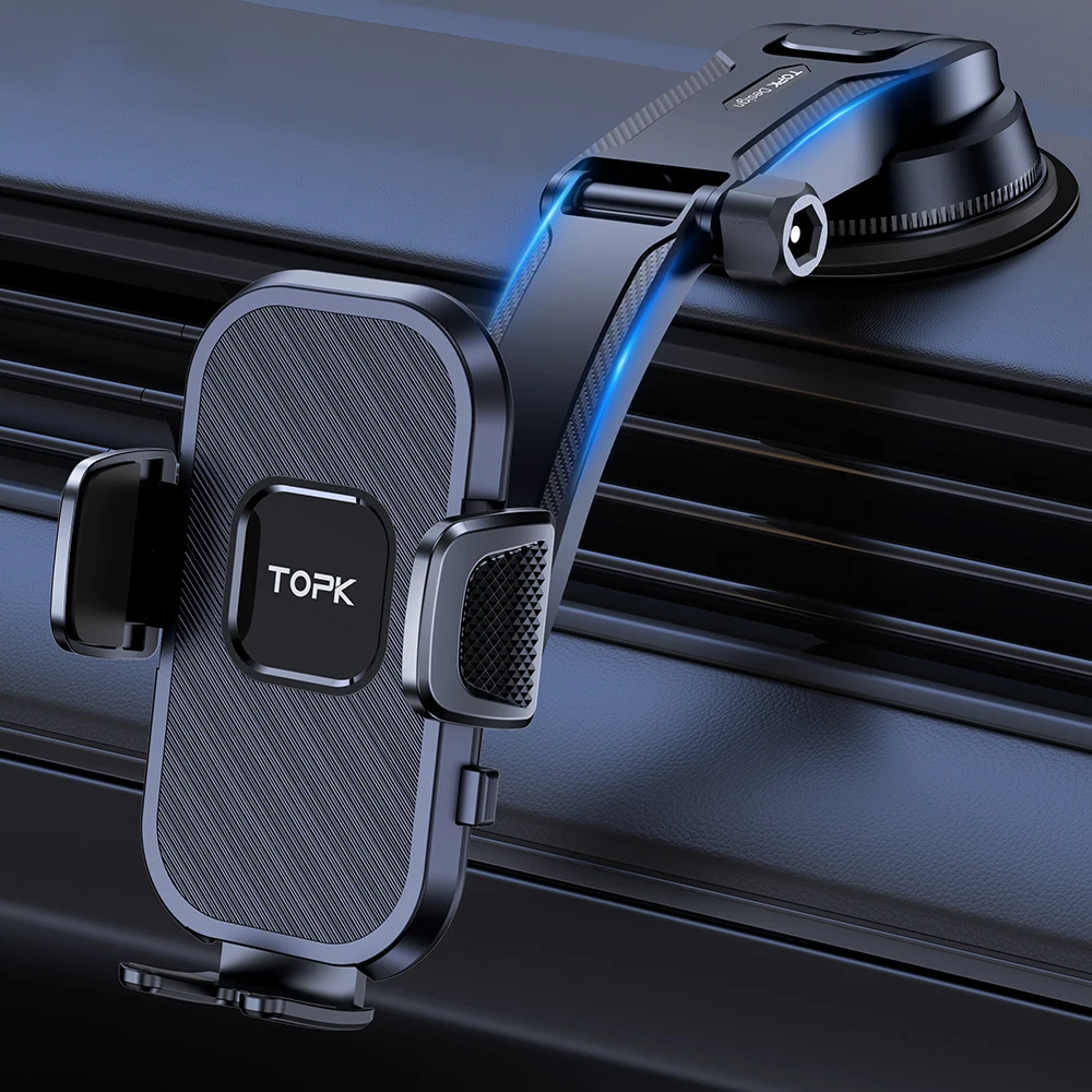 TOPK Universal 360° Rotatable Car Phone Holder