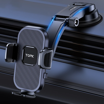 TOPK Universal 360° Rotatable Car Phone Holder