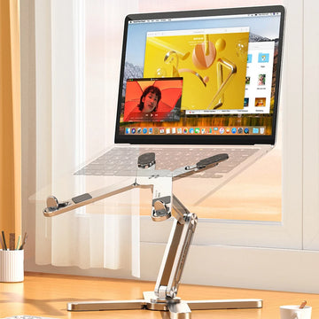 YASOKO Foldable 360° Rotating Laptop Stand